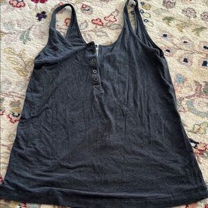 Lululemon dark grey tank